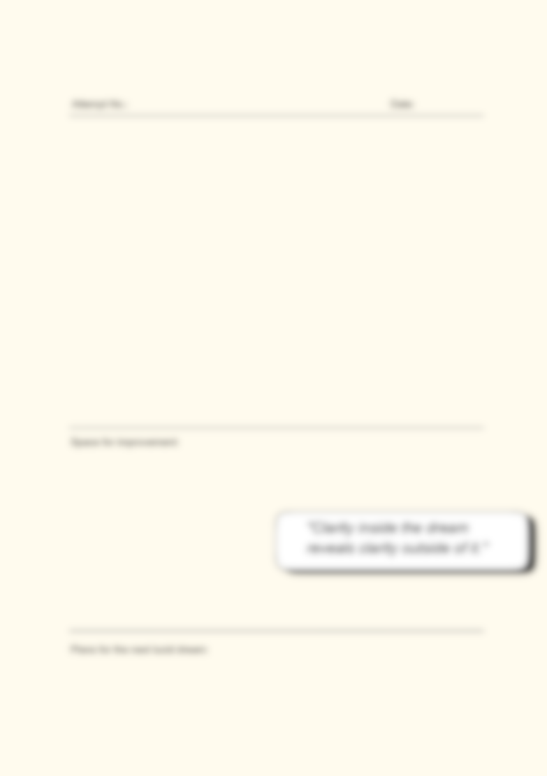 Tracking Template — visual